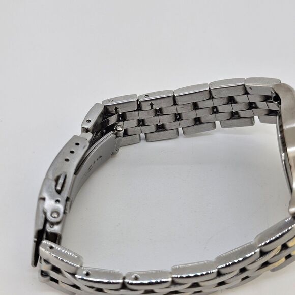 Houston Texans Women's Watch 32MM Gray Dial Two Tone Bands 7.25" New Battery - Picture 11 of 13